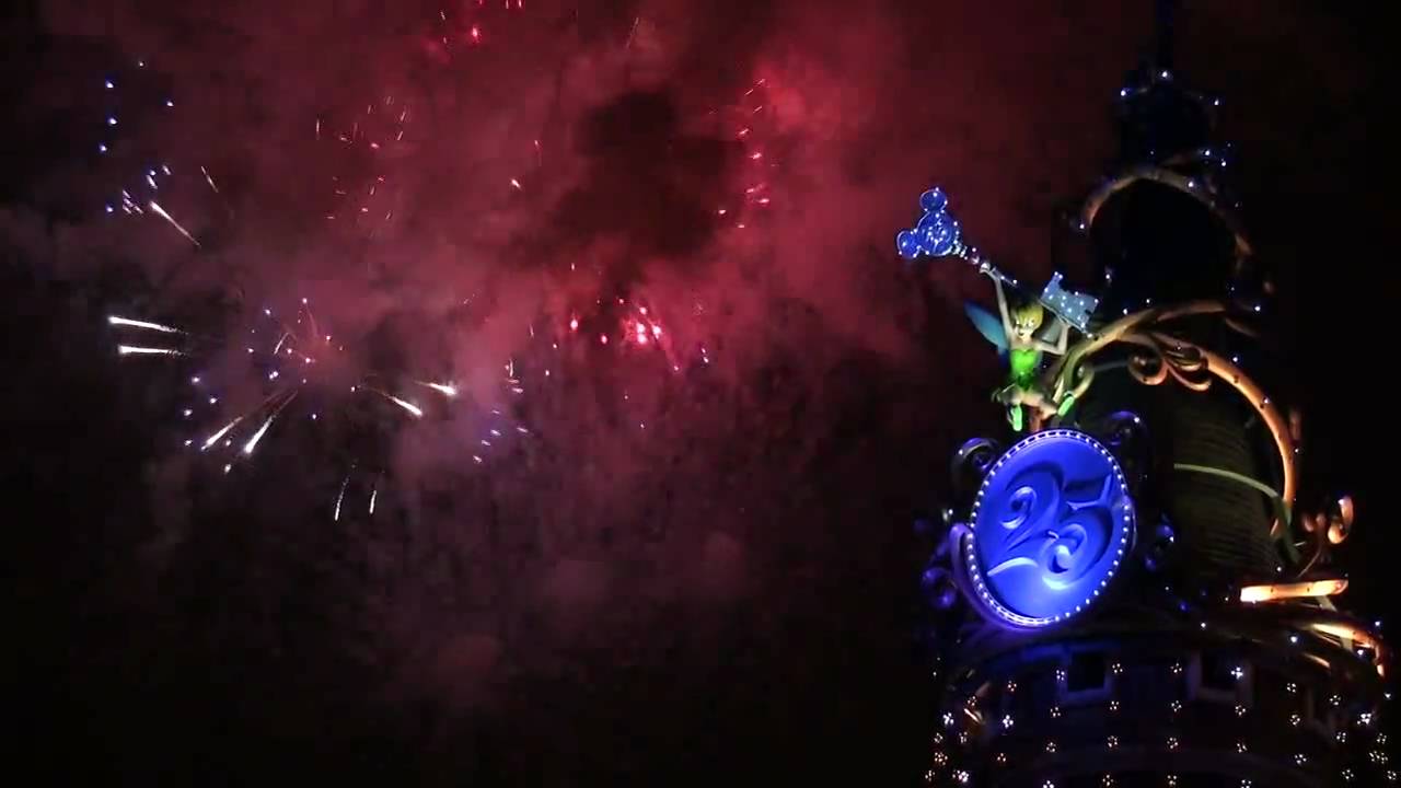 [HD] Tokyo Disneyland 25th Anniversary Fireworks 
