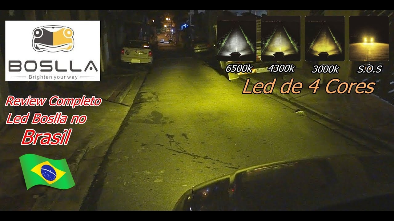Led Boslla Brasil - Review Led Boslla - Lâmpada Led 4 Cores - Lâmpada Led 3 Cores - FVM