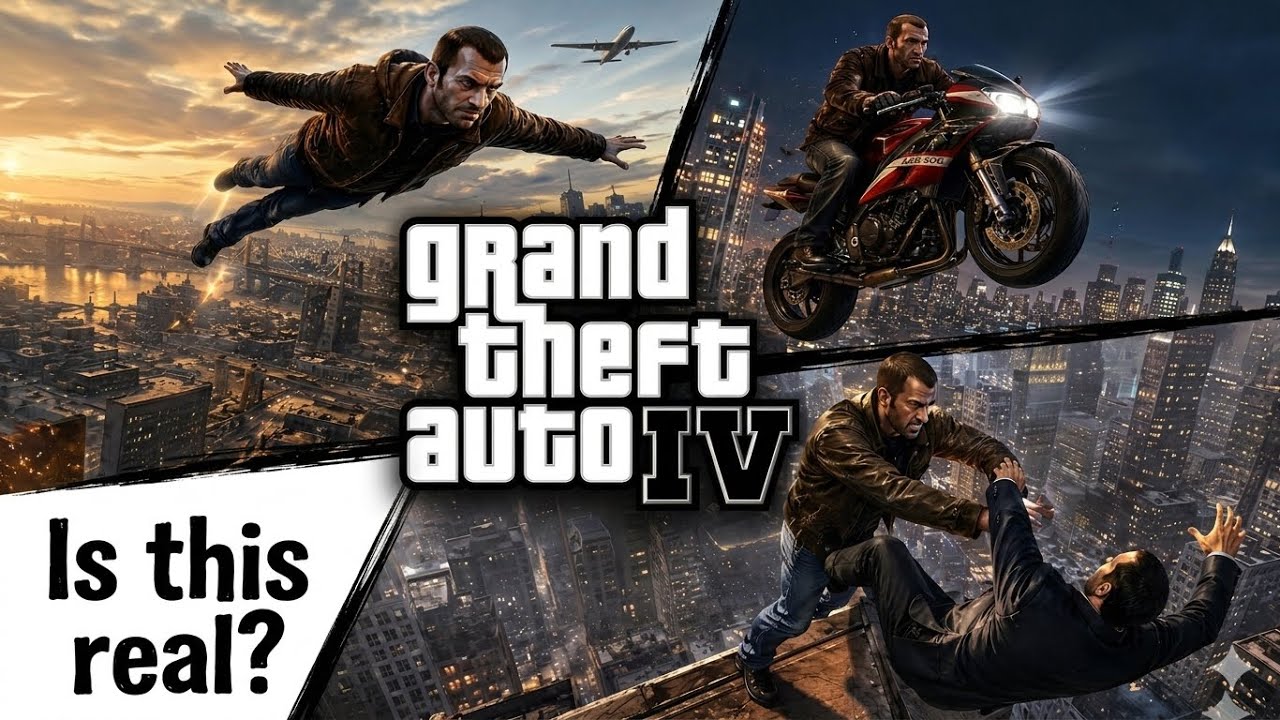 مود في GTA 4 يمكنك من القيام بأي شيء في خيالك 🔥🤯🎥😱