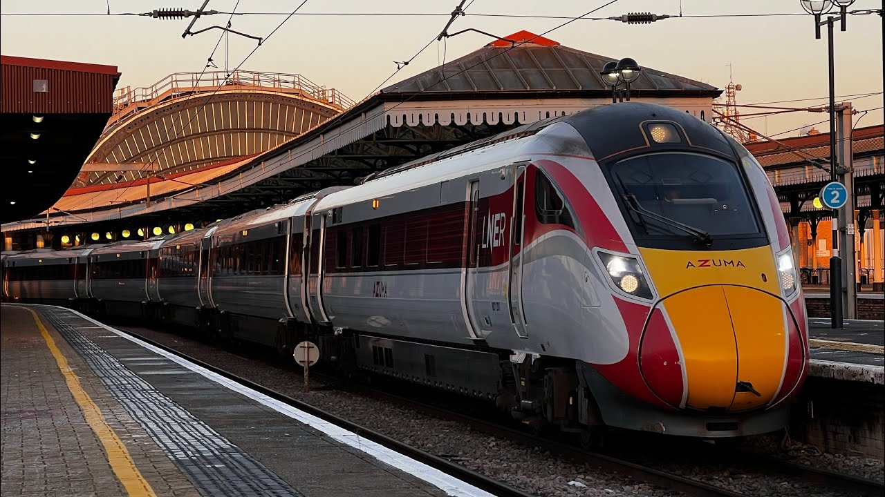 Trains At York Throughout January 2025