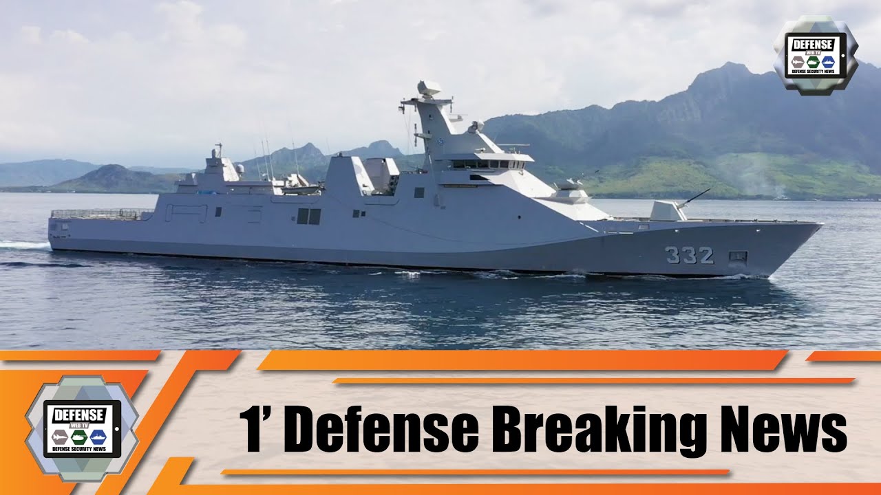 DAMEN completes combat systems installation and trials on Indonesian Guided Missile Frigate
