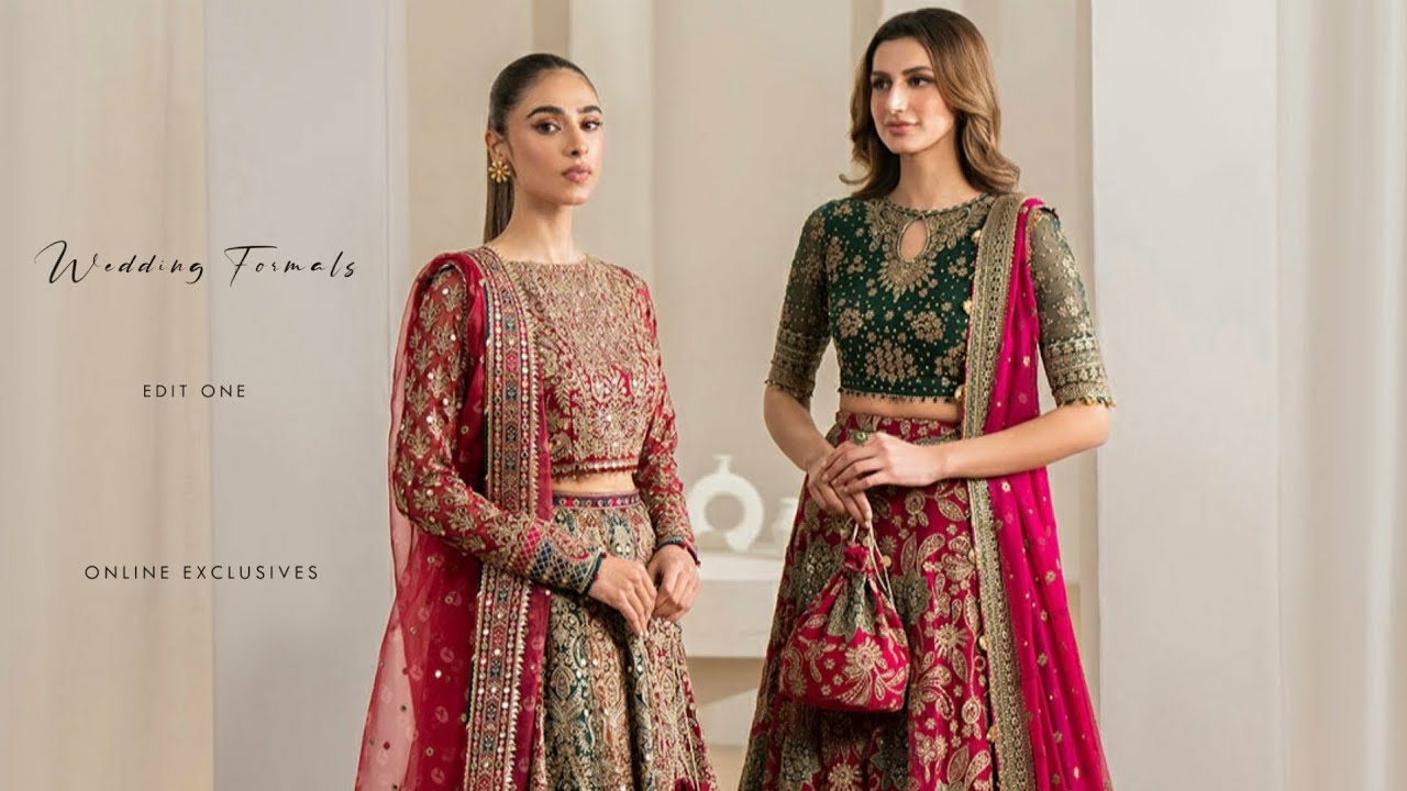 Jazmin Wedding Formals'24 | Jazmin New Luxury Wedding Formal Unstitched Collection 2024