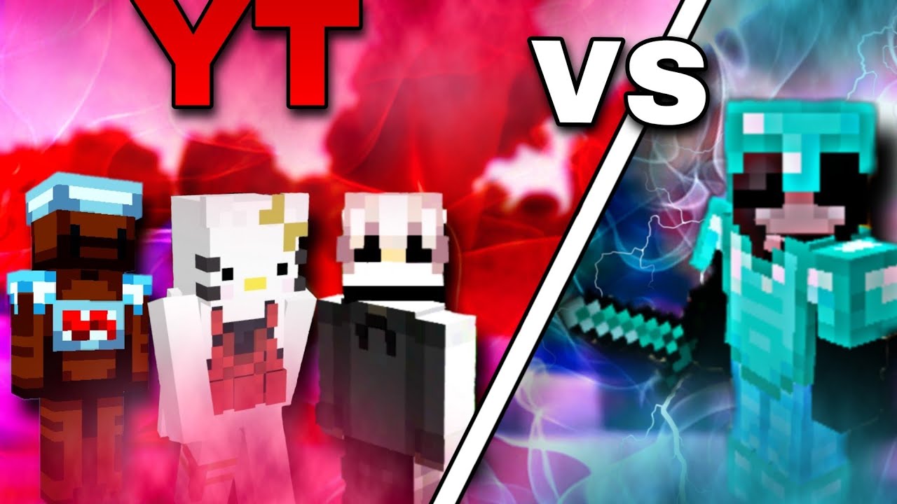 I 1v1 hive YouTubers (ft. Qntar, Icynutella, Zof)
