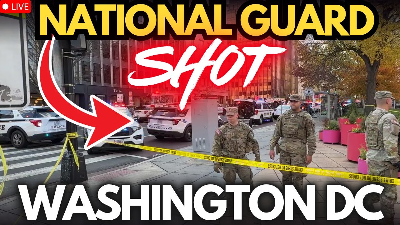 🔴 BREAKING - NATIONAL GUARD SHOT!! ARMED SUSPECT! WHITE HOUSE LOCKDOWN!! WASHINGTON DC - LIVE