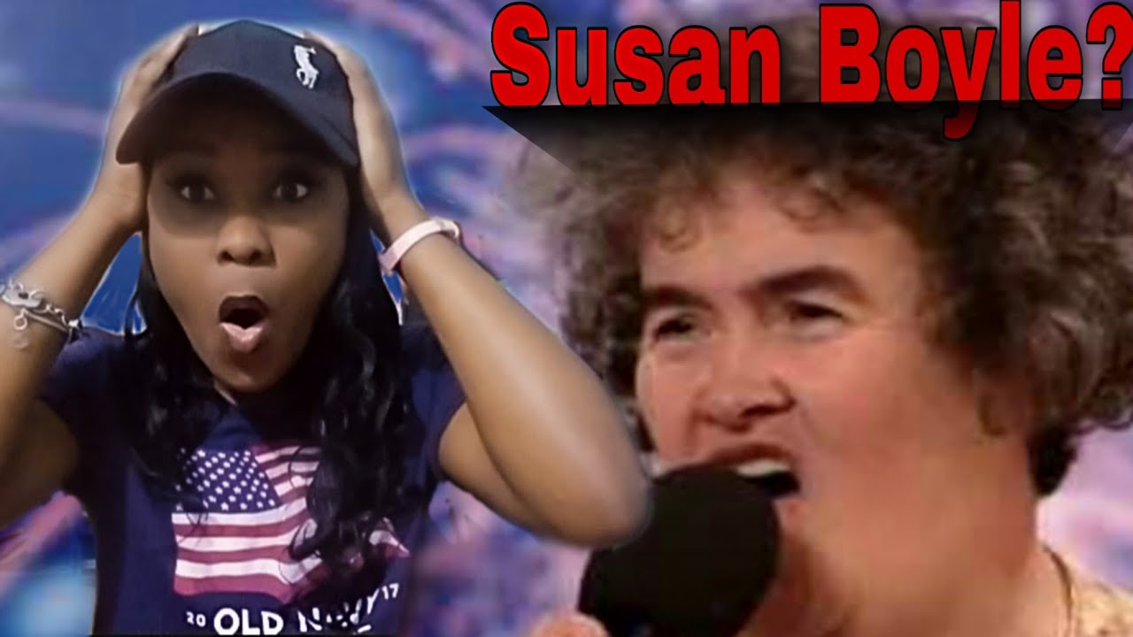 Susan Boyle- Briatains Got Talent (REACTION) she surprised us all😢