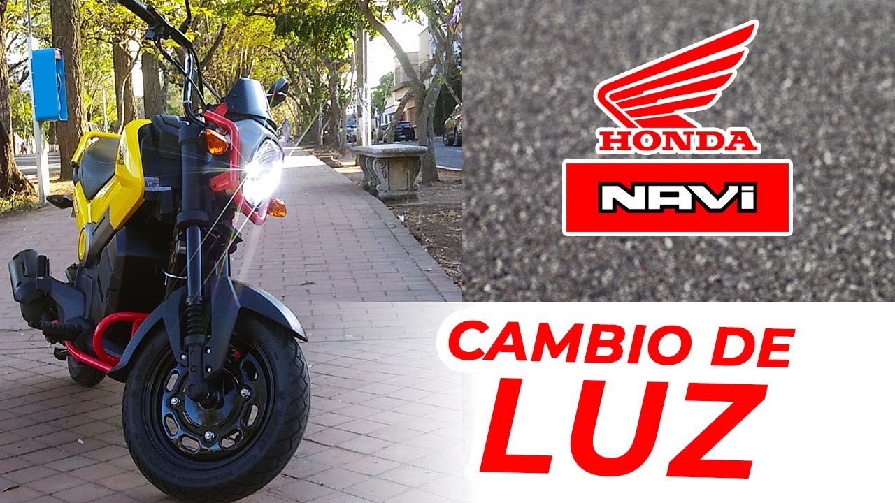 CAMBIO DE FOCO HONDA NAVI