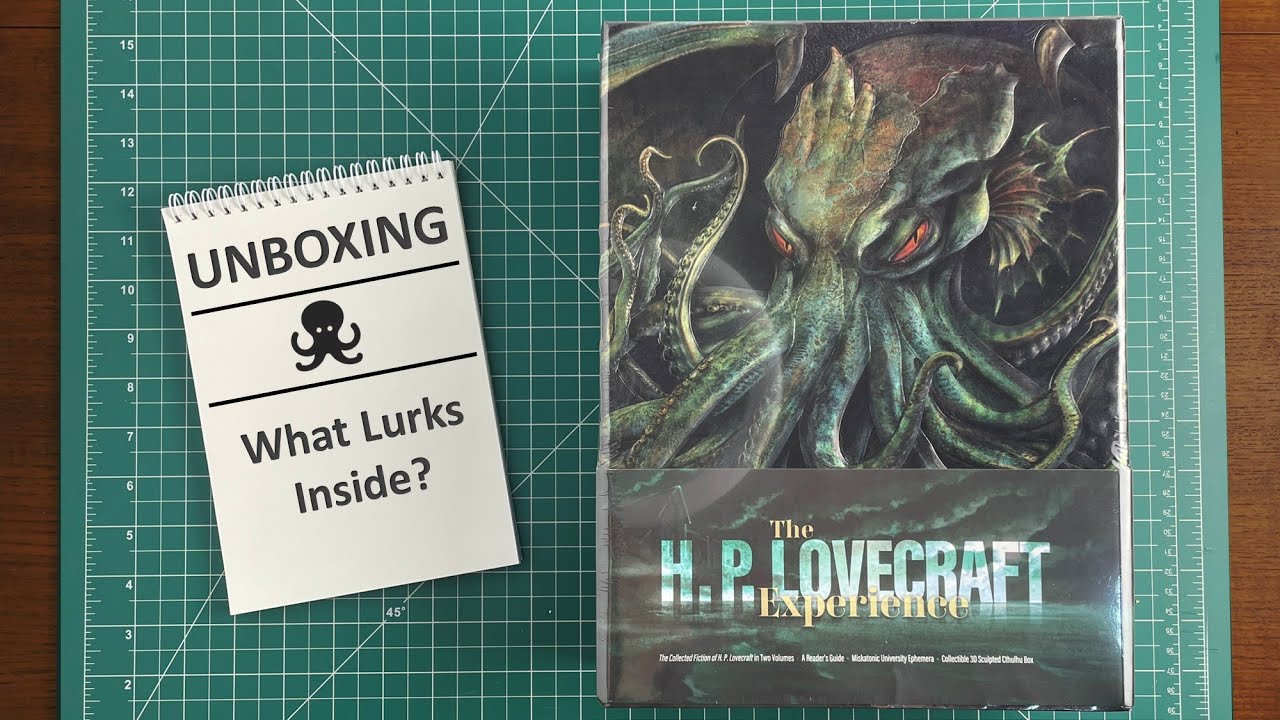 Unboxing the New H.P. Lovecraft Experience!