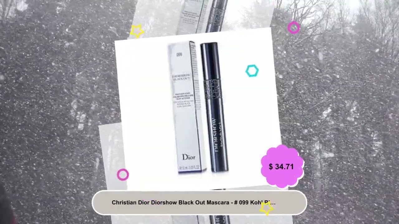 Christian Dior Diorshow Black Out Mascara - # 099 Kohl Black --10ml-0.33oz By Christian Dior