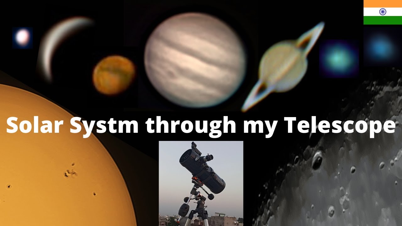 Solar System through my Telescope Celestron Astromaster 114eq