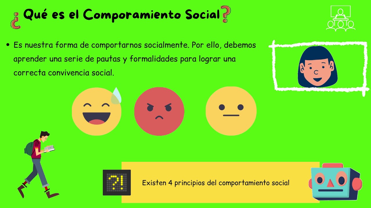 &iquest;Qu&eacute; es el Comportamiento social?. Principios