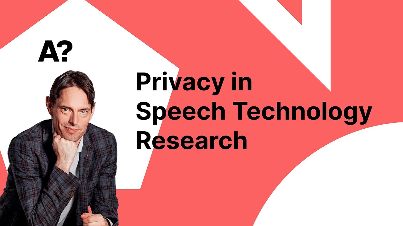 Privacy in Speech Technology Research, 21.3.2024 (Aalto University)