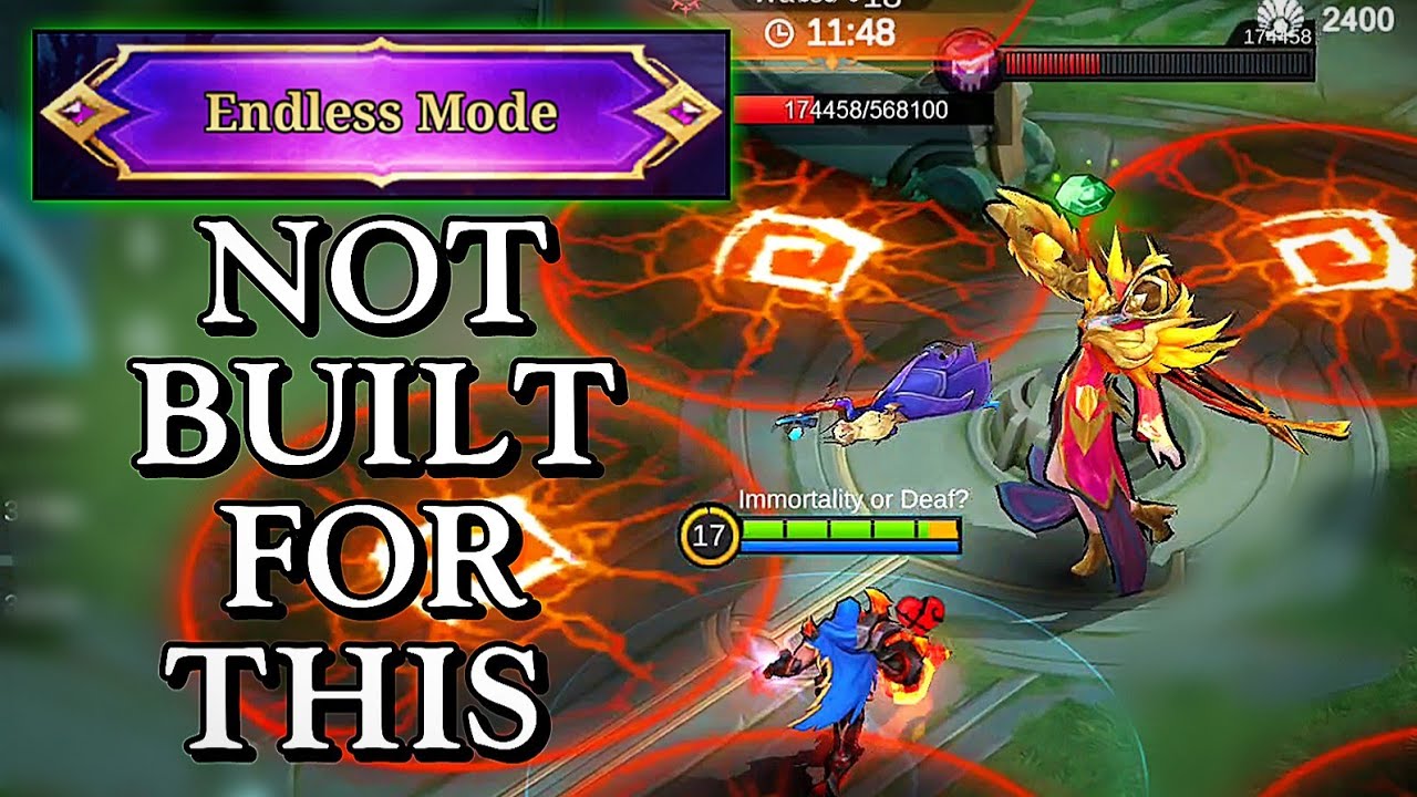 Endless Mode is Too Brutal for Melee Heroes 🗿 ~ Tide Siege | Mobile Legends