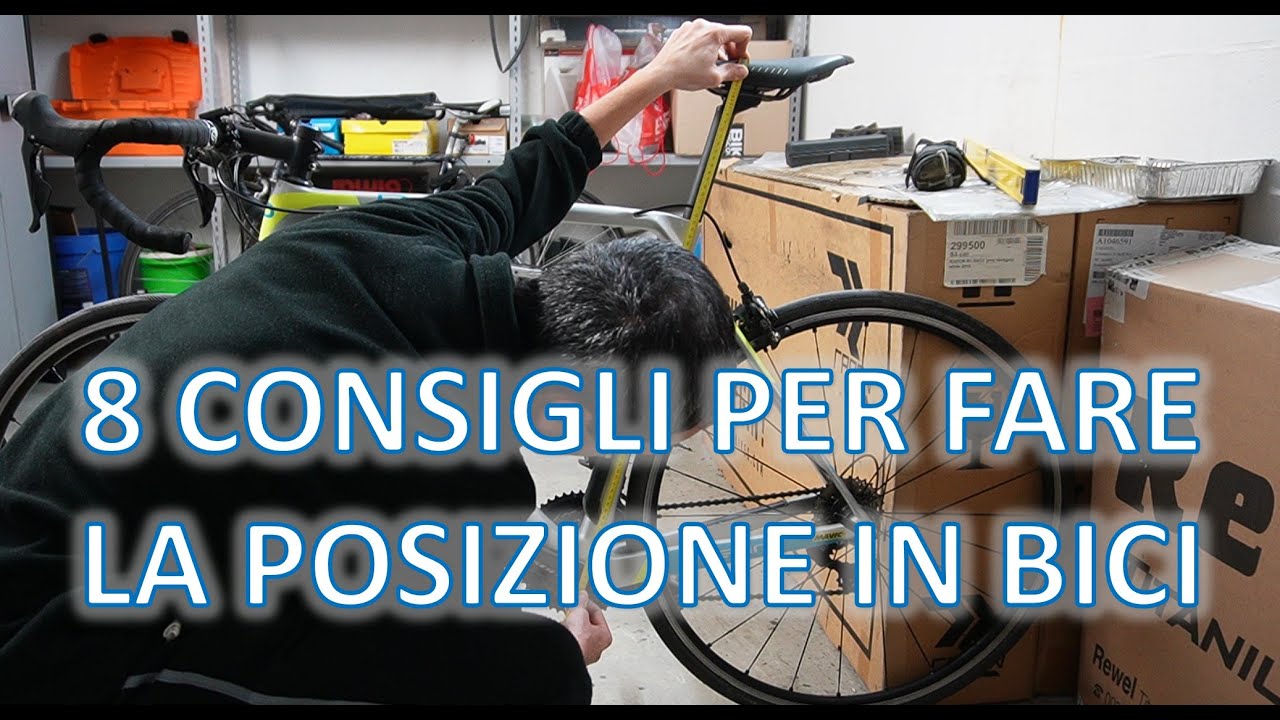 Come impostare posizione e altezza sella corrette