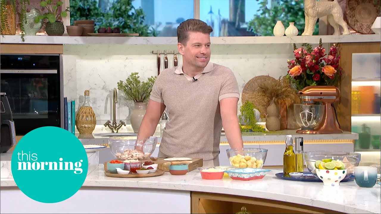 Airfryer Chicken, Chorizo & Jalapeño Parcels With Crispy Cubed Potatoes | This Morning