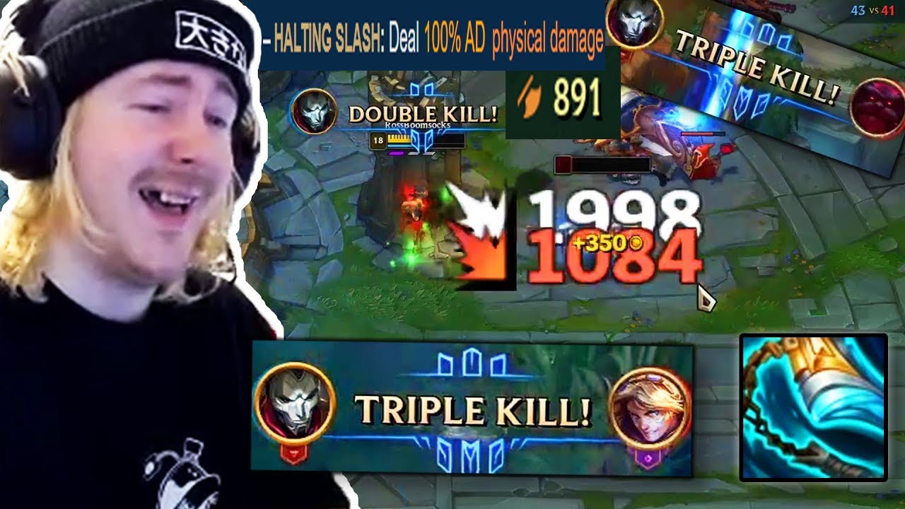 Okay, hear me out...Stridebreaker Jhin