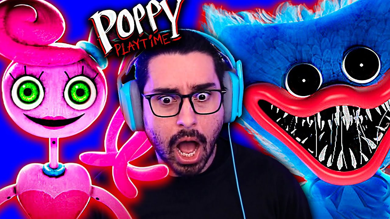 AO VIVO: jogando POPPY PLAYTIME 1 E 2 em live!