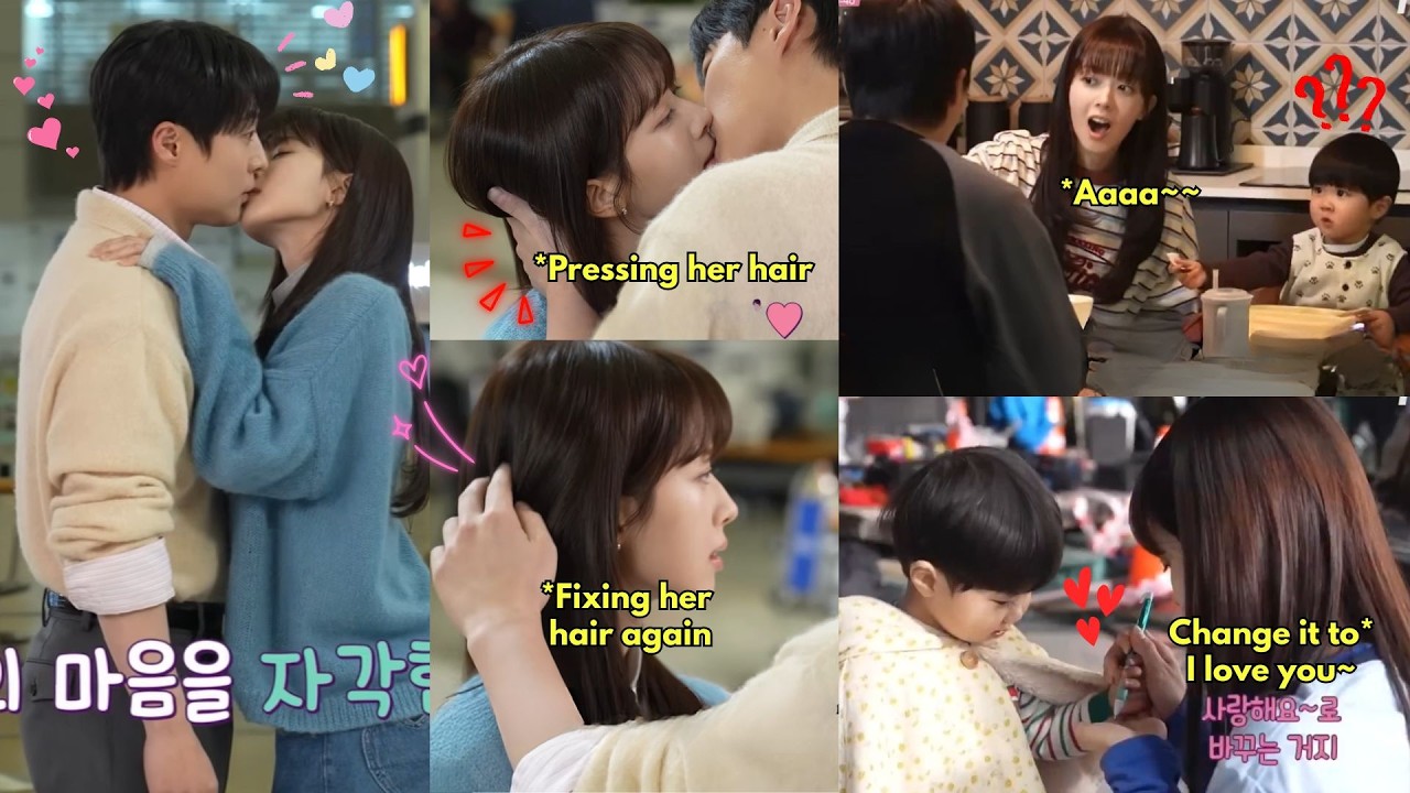 INHYUK GENTLY FIXED JEONGEUI’S HAIR AFTER KISSING HER! The way Jeongeui fed both Inhyuk & Park Yuho
