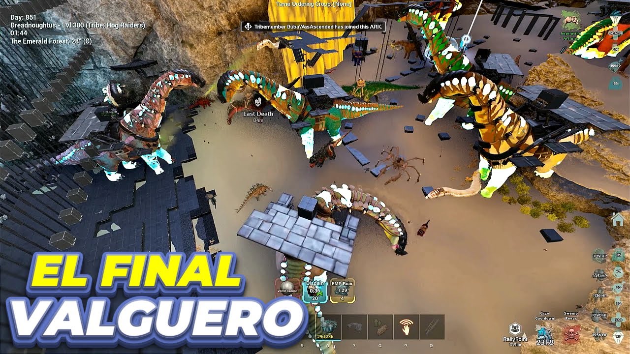 Mas de 10 Dreadnoughtus en VALGUERO el FINAL de TODO - ASA