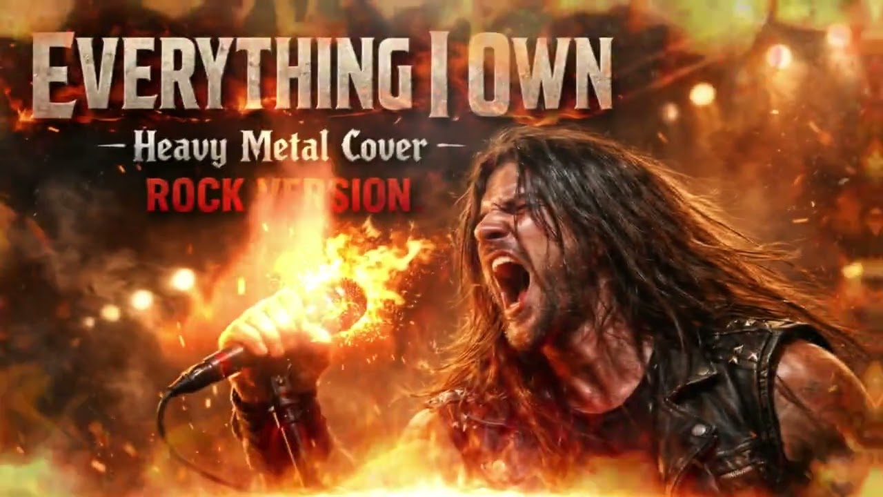 EVERYTHING I OWN -  Heavy Metal Cover [ ROCK VERSION ]