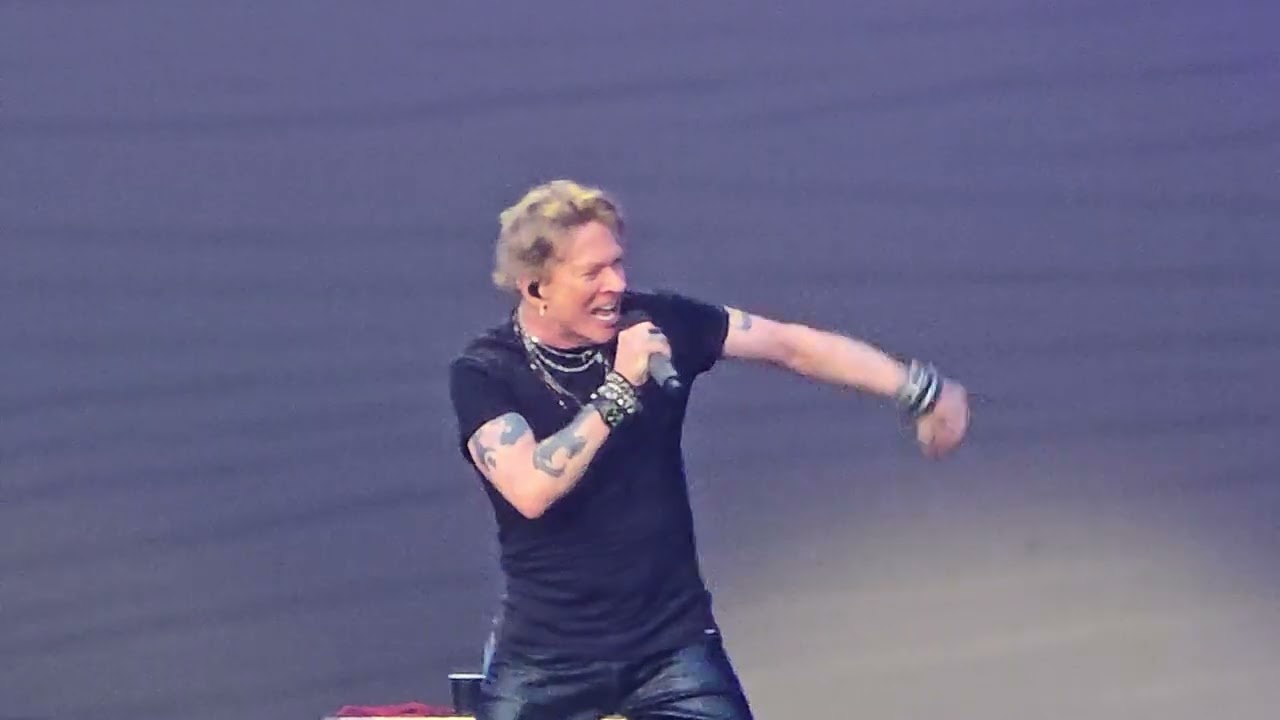 Guns n Roses - Paradise City Live at Back to the Beginning