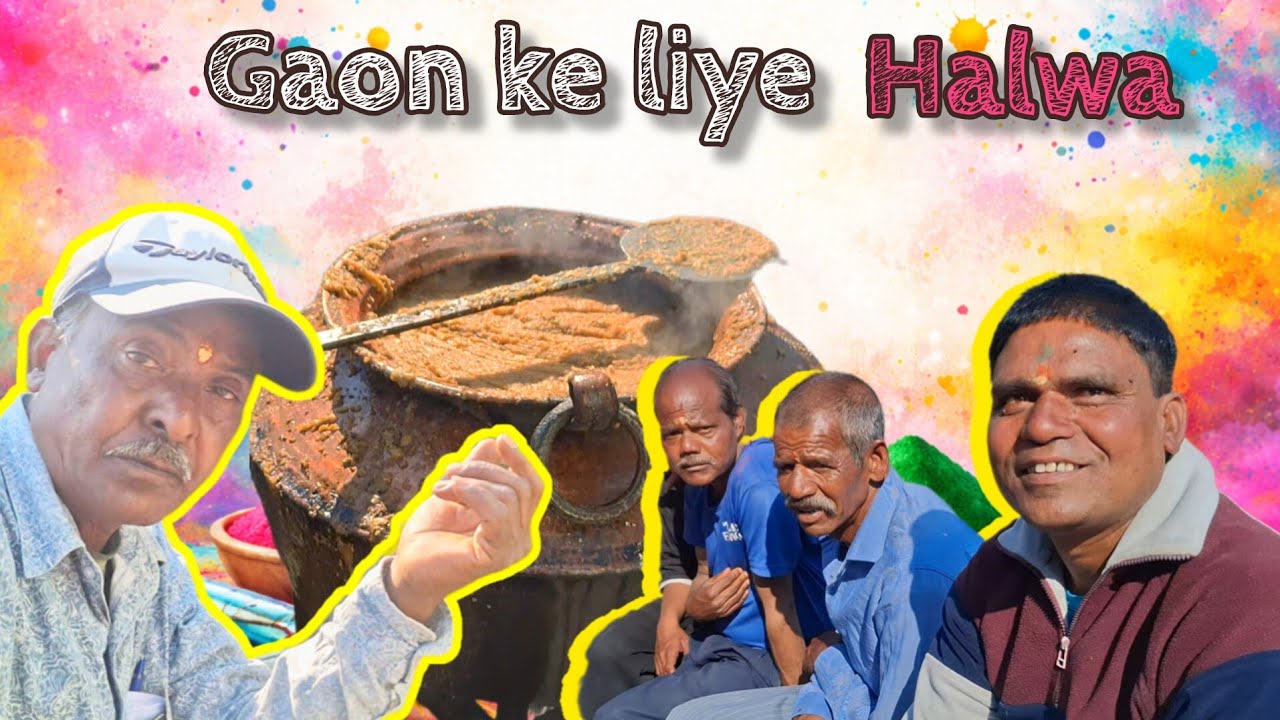 Pure gaon ke liye Halwa ! | Maya Devi pahadi vlogs | #pahadi 