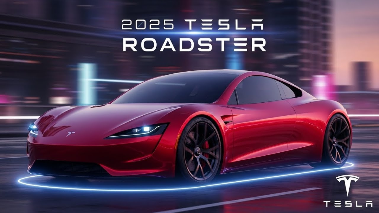 “Tesla Roadster 2025 – The World’s Fastest Electric Supercar