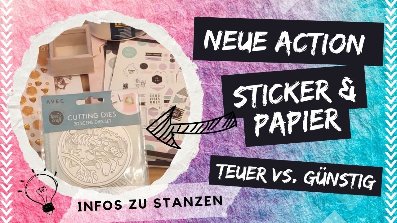 Action Haul - Stanzen , Sticker, Blöcke