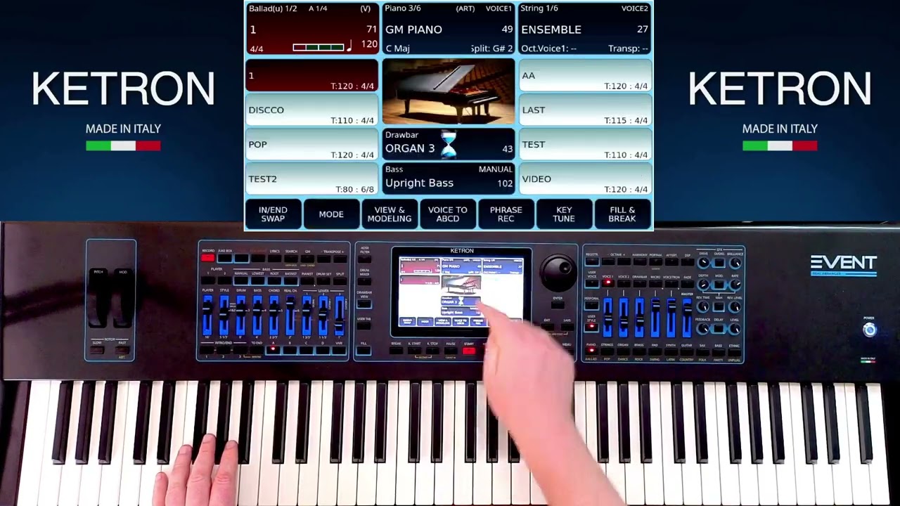 Ketron Event - Style making tutorial 1 (English).