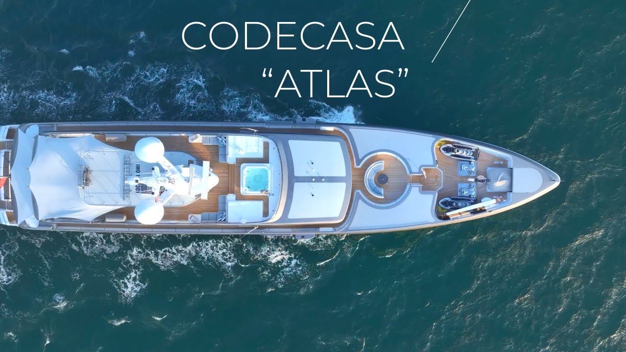 Inside a stunning 51m yacht FOR SALE  Codecasa &ldquo;ATLAS&rdquo;