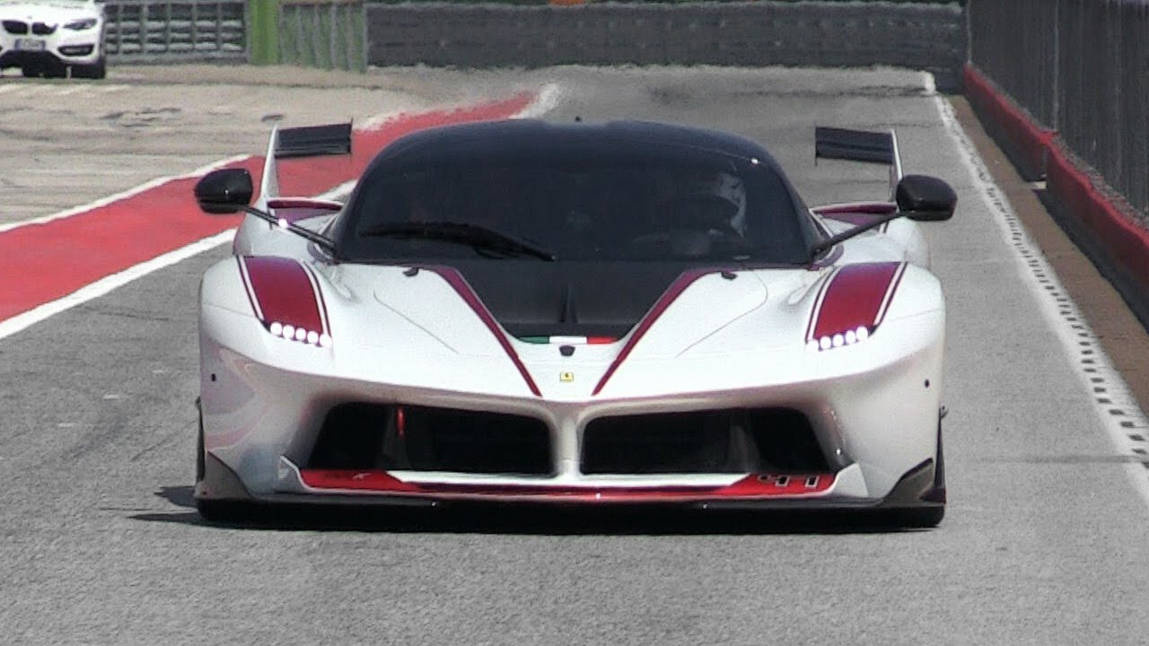 Ferrari FXX K High Speed Close Fly Bys On Track!!
