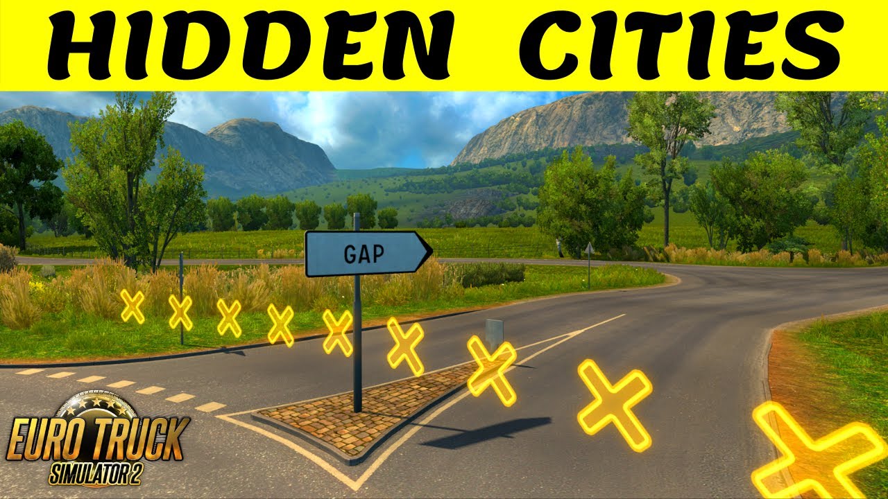 Hidden Scenery Towns of France | Unmarked Cities | Vive La France! Map DLC | Euro Truck Simulator 2