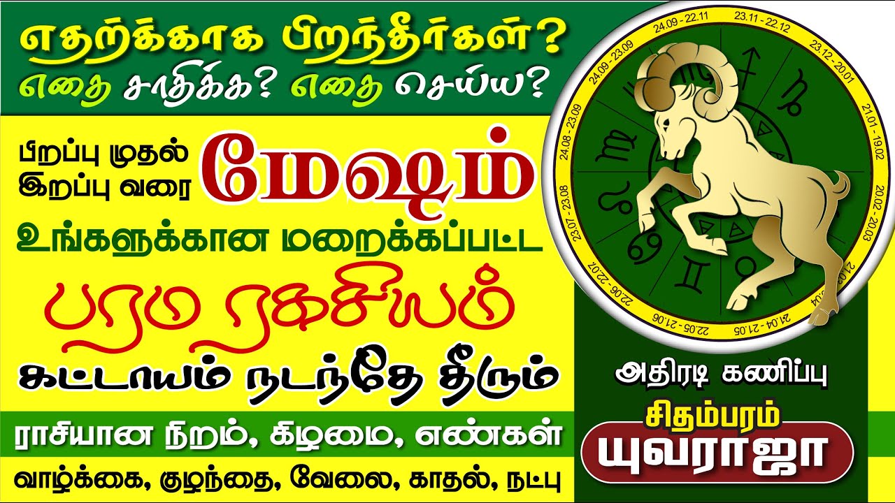 MESHAM Life Secret to WIN THIS WORLD Lucky Color, Stone மேஷம் சாதிக்க வெற்றி ரகசியம், குணநலன்கள்