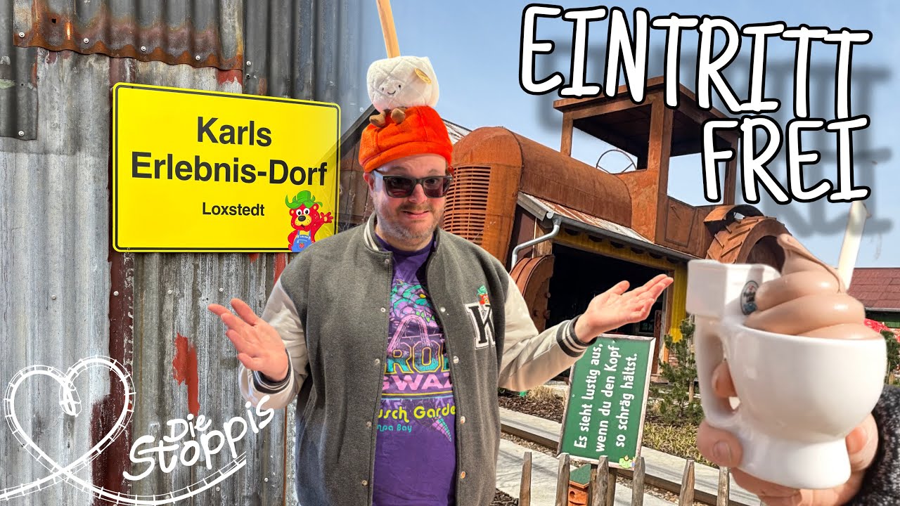 KARLS in LOXSTEDT 🍓 | Kostenloser Freizeitspa&szlig; | Hier gibt&rsquo;s Eis in der Klosch&uuml;ssel 🚽🍦