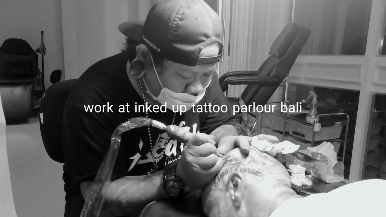 Pengusaha muda yang sukses😊 best tattoo artis in bali (inked up tattoo parlour)