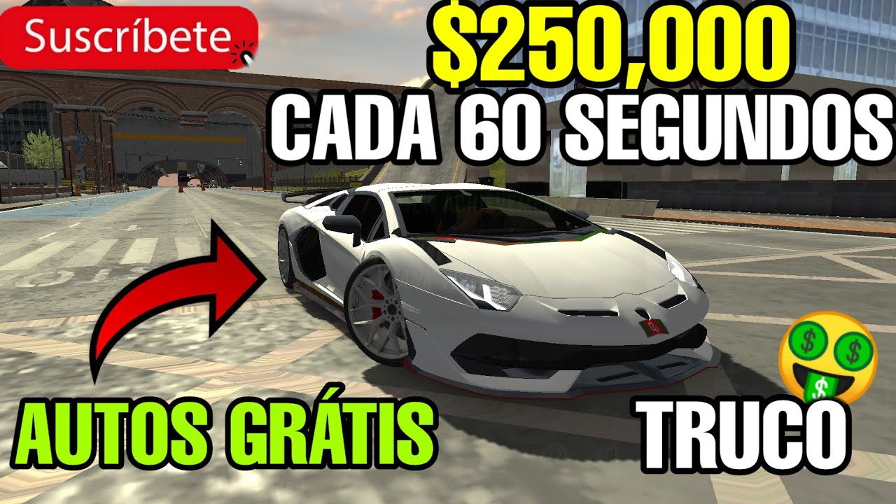 $250,000 CADA 60 SEGUNDOS + AUTOS GRÁTIS  EN CAR PARKING MULTIPLAYER 😍