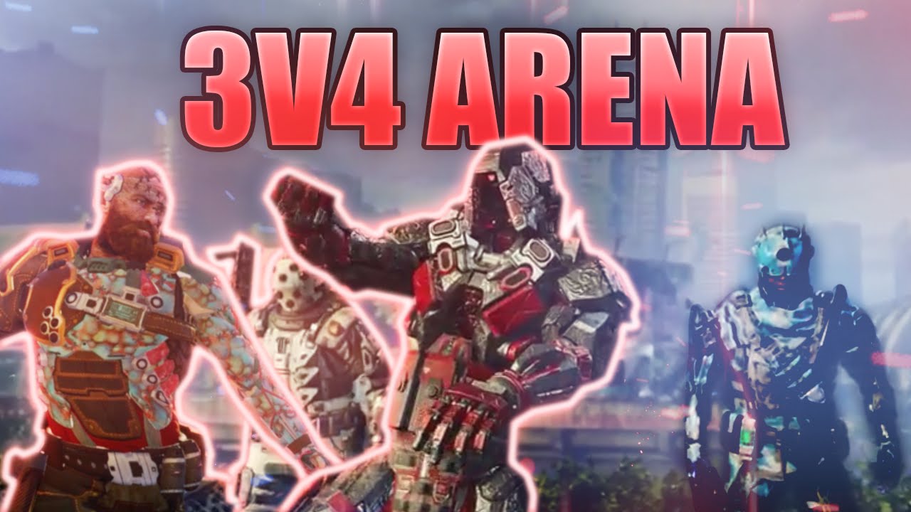 BO3 Arena 3v4 SnD - Damn you quitter!