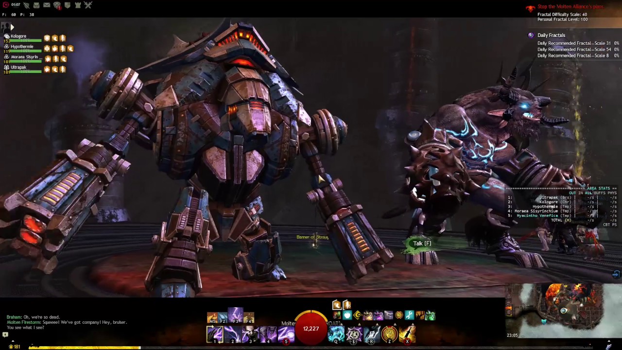 GW2 fractal 40 farm - Tempest PoV