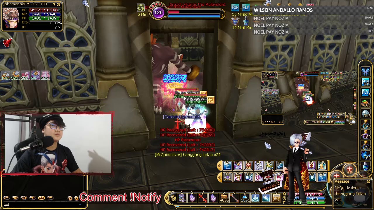 PlayPark Flyff: Cursed Aminus hunt