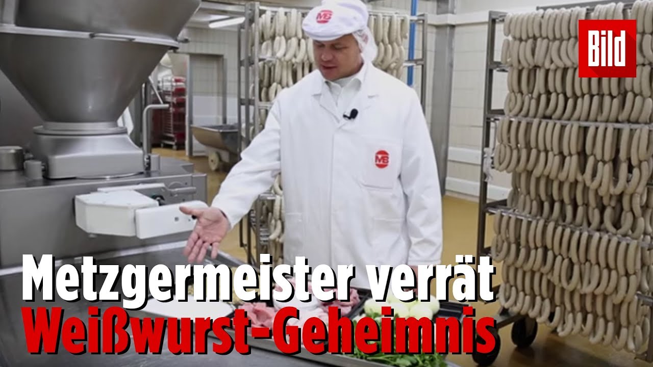 Münchner Metzgermeister verrät sein Weißwurst-Geheimnis