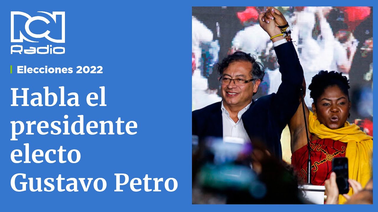 Gustavo Petro: Discurso presidente electo