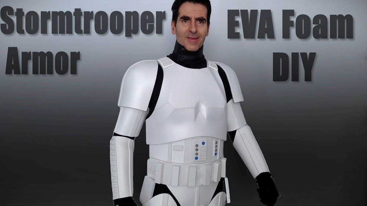 Stormtrooper Armor DIY Tutorial | Updated EVA Foam Version- With Templates!