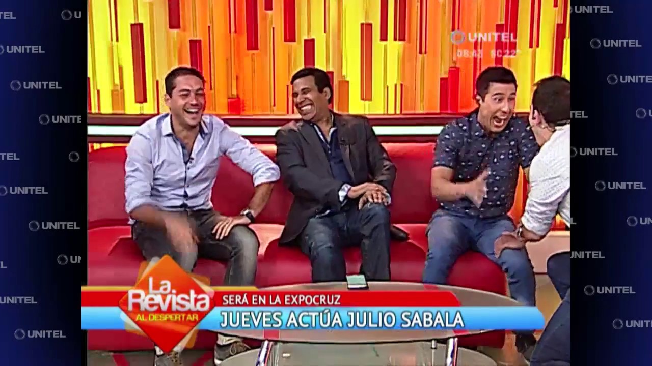 Un poco de lo que será el show de Julio Sabala, Pablo Fernández, Oliver y Ronico