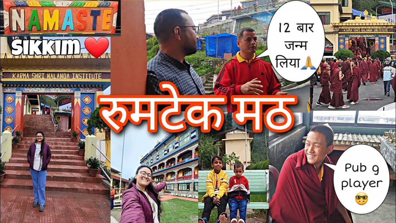 Rumtek Monastery (Dharma Chakra Centre)| Sikkim| Gangtok| Ep. 5 #garimaharariya #dailyvlog #travel