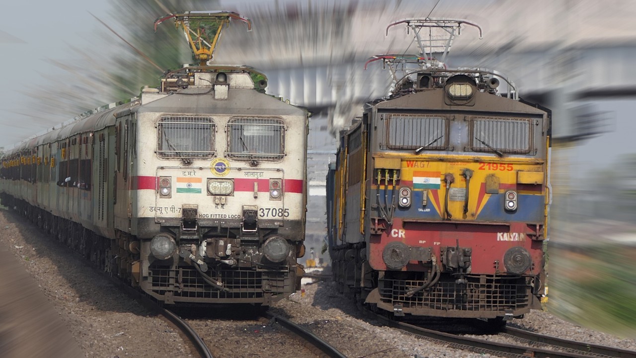 High Speed FREIGHT & PREMIUM Trains | Powerful ELECTRIC Trains in Action | Indian Railways