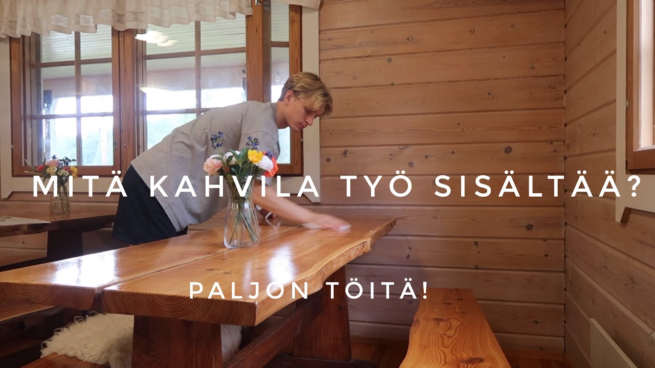 Mit&auml; tehd&auml;&auml;n kahvilassa p&auml;iv&auml;n aikana?