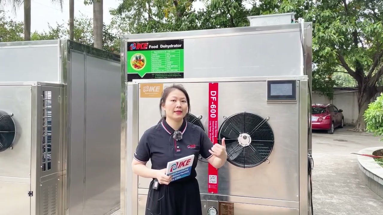 AIO-DF600 series medium-sized heat pump food dehydrator.