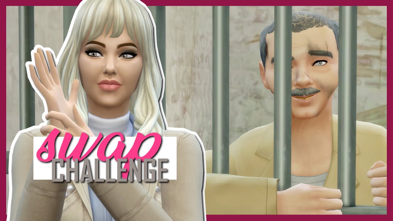Wyrok: WIĘZIENIE | SWAP CHALLENGE THE SIMS 4 🙀 #12 | KOSmo