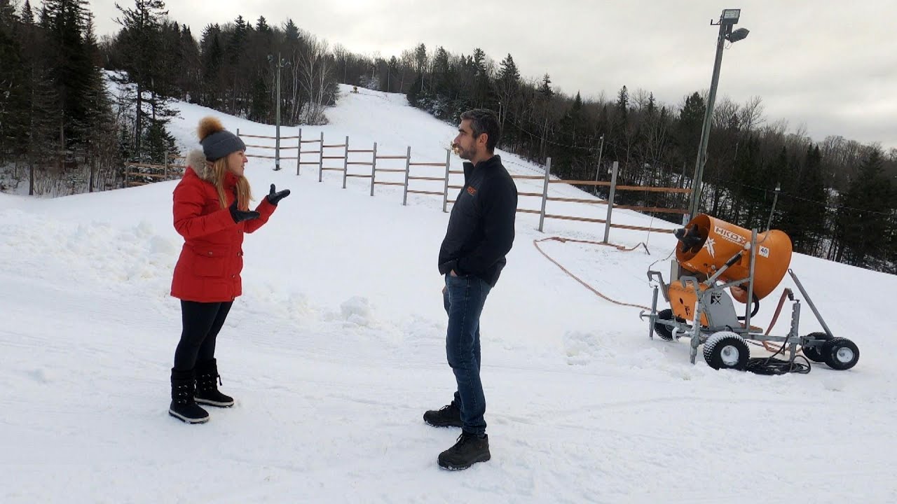 Les canons à neige, comment ça marche?