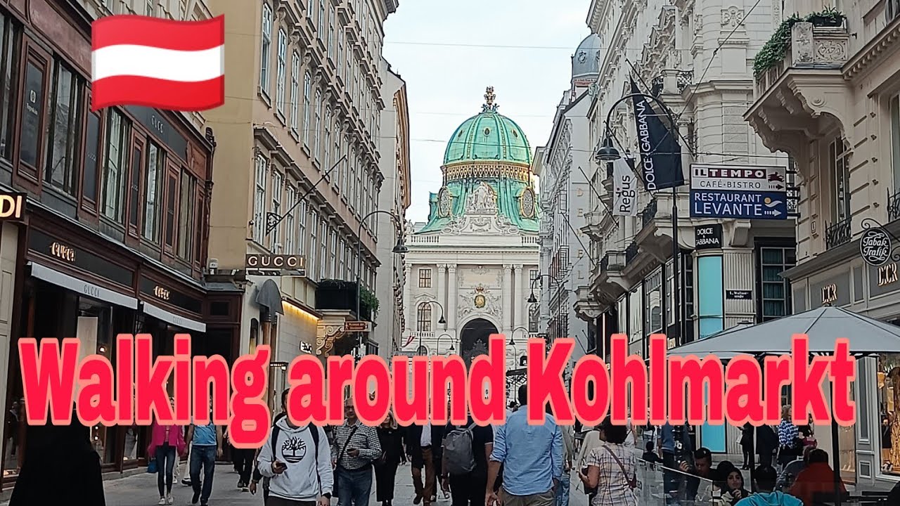 Kohlmarkt walking tour (Vienna, Austria)