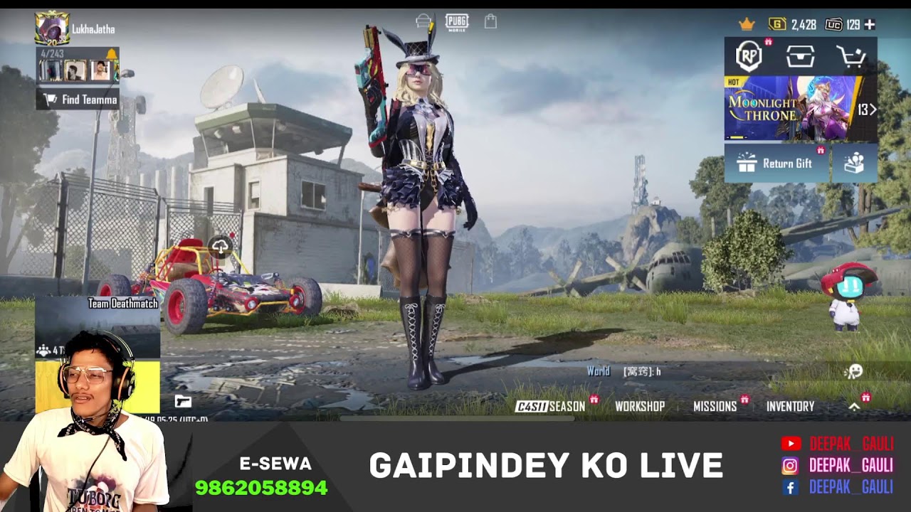 PUBG Kill your Depression with Deepak gauli